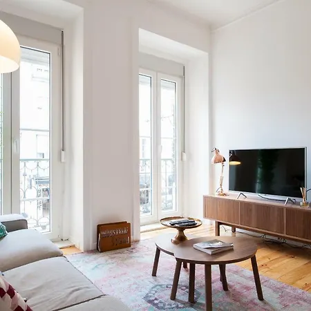 2 Stylish Flat At Bairro Alto-principe Real *