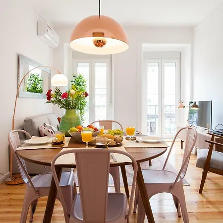 2 Stylish Flat At Bairro Alto-principe Real *